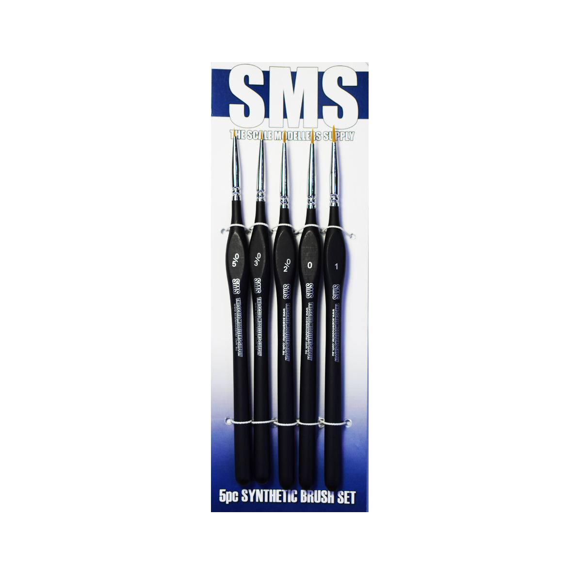 BSET03 - Synthetic Brush Set - 5 piece